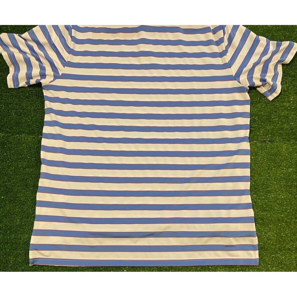 Ralph Lauren shirt mens large golf polo performance lightweight blue red white T - Picture 9 of 11
